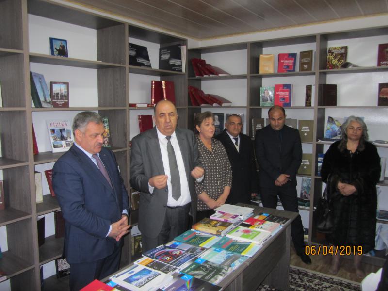 Tərtər rayonu, şagird və müəllimlərlə görüş, 09.04.2019