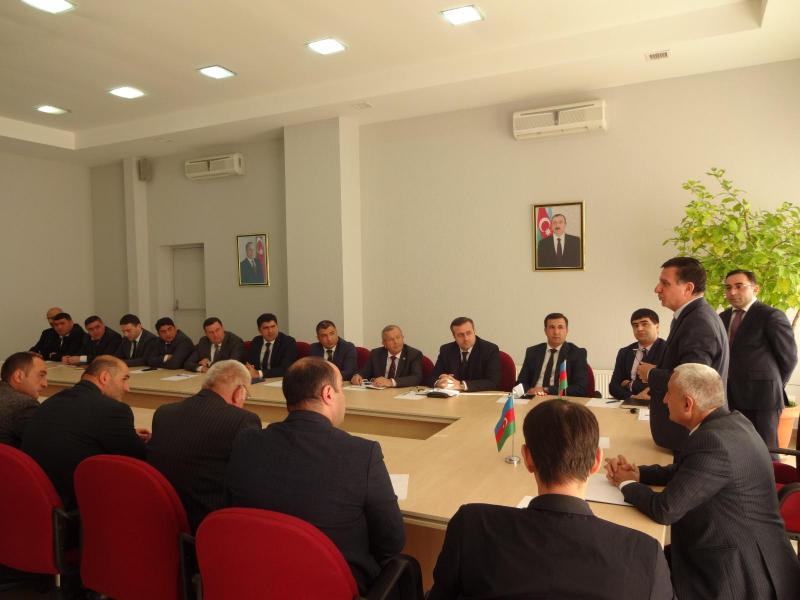 Dövlət qulluqçuları üçün təlim, Oğuz rayonu (25.11.2019)