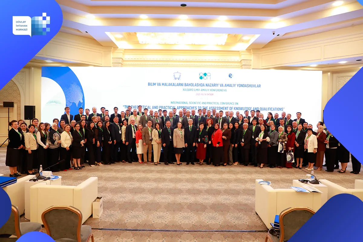 DİM-in departament müdiri N.Əliyev Özbəkistanda “Bilik və bacarıqların qiymətləndirilməsində nəzəri və praktik yanaşmalar” beynəlxalq elmi-praktik konfransında iştirak edib