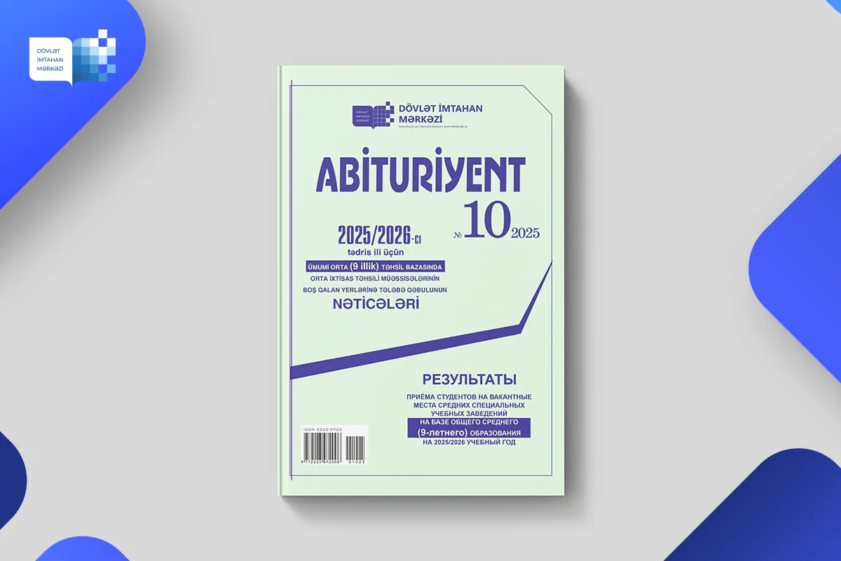 “Abituriyent” journal Issue №10 -AVAILABLE NOW