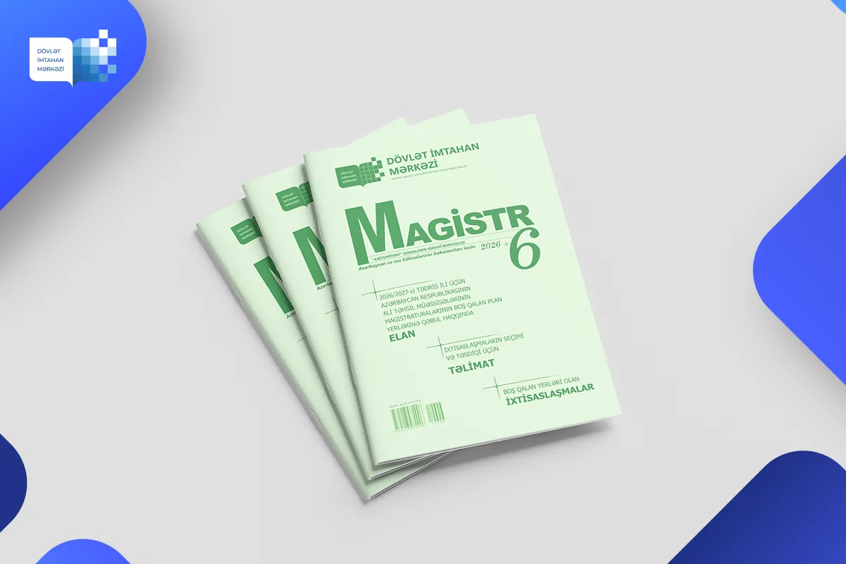«Magistr» jurnalının 6-cı nömrəsi nəşr edilib