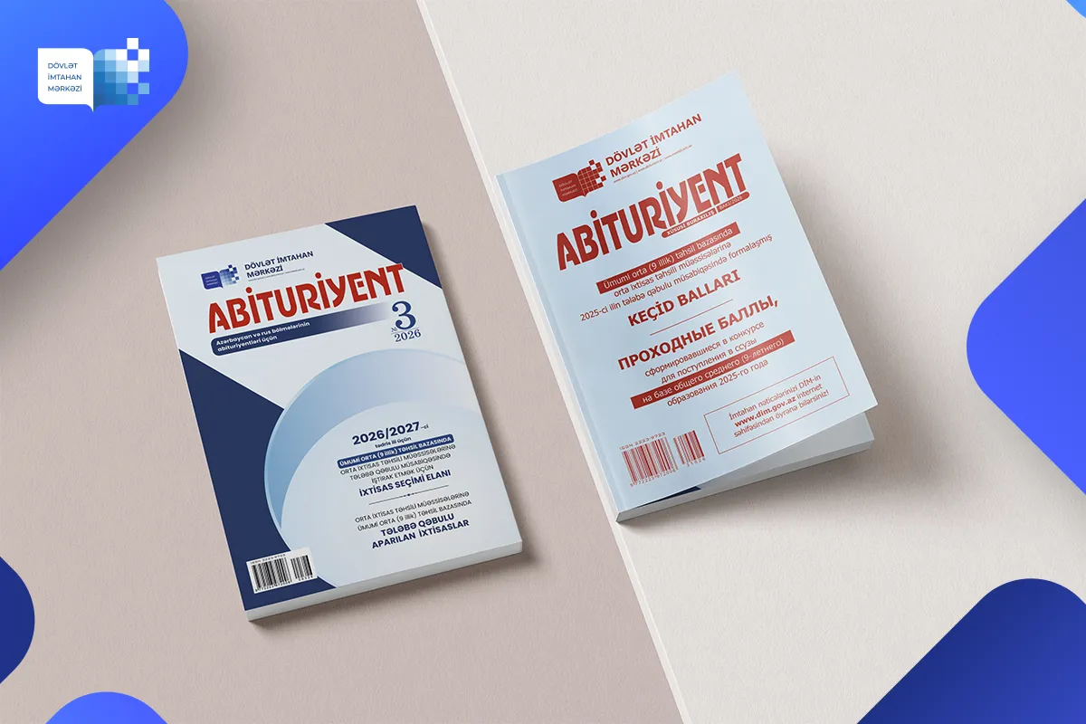 "Abituriyent" jurnalının 3-cü nömrəsi və ümumi orta təhsil bazasında orta ixtisas təhsili ...