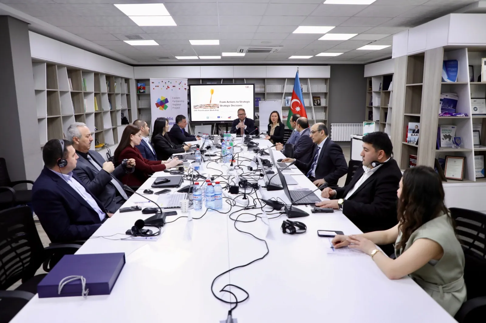 DİM-in əməkdaşları üçün GIZ, SIGMA və Avropa CAF Resurs Mərkəzinin təşəbbüsü ilə Ümumi Qiymətləndirmə Çərçivəsi layihəsinin üçüncü mərhələsi üzrə praktik təlim keçirilib